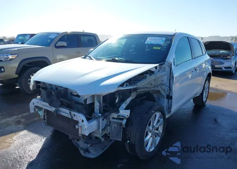 2015 Mitsubishi Outlander Sport Es from USA, damaged, VIN 4A4AP3AUXFE045289